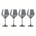 Thyme & Table 23 Fl Oz Smoke Iridescent Angled Wine Glasses, Set of 4